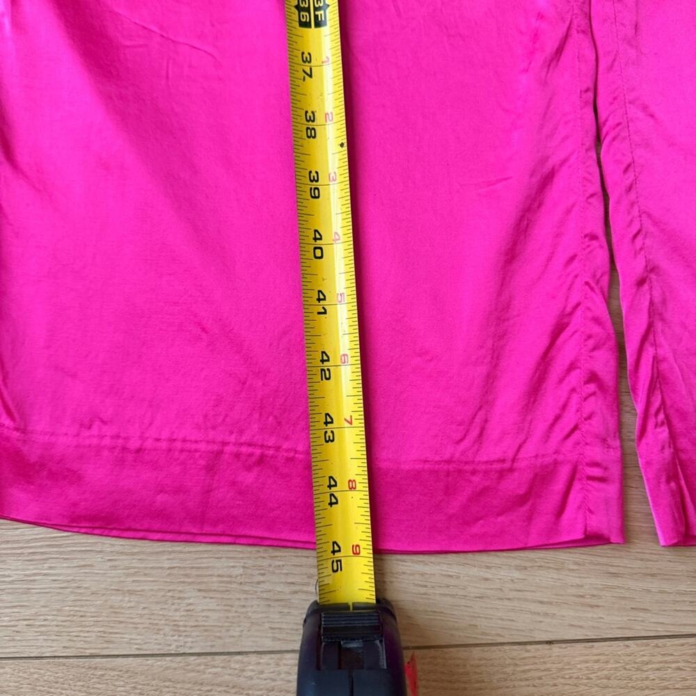 Camila Coelho hot pink satin hip cutout Wide-Leg Pants size small - Picture 13 of 16